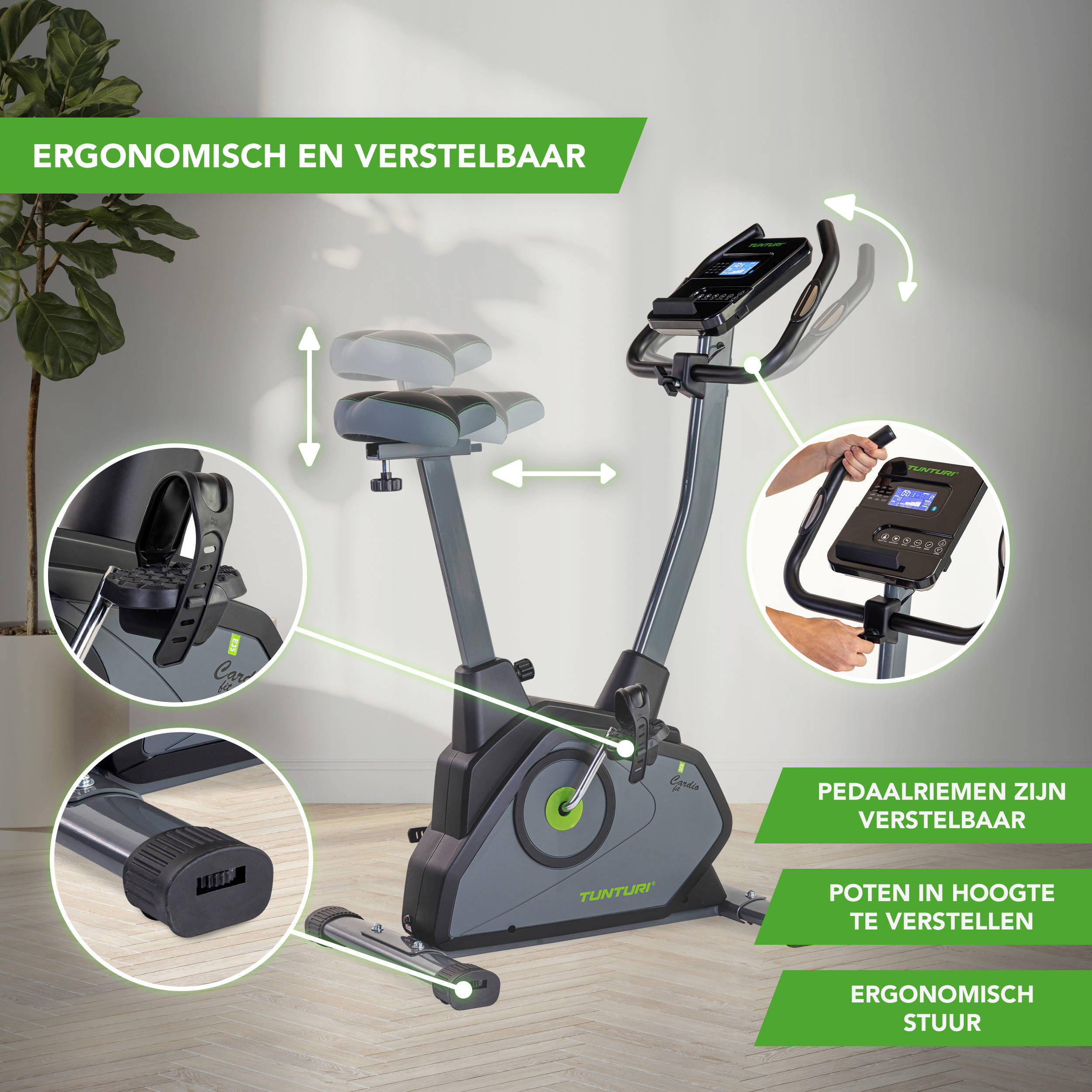 Tunturi hometrainer Cardio Fit E35