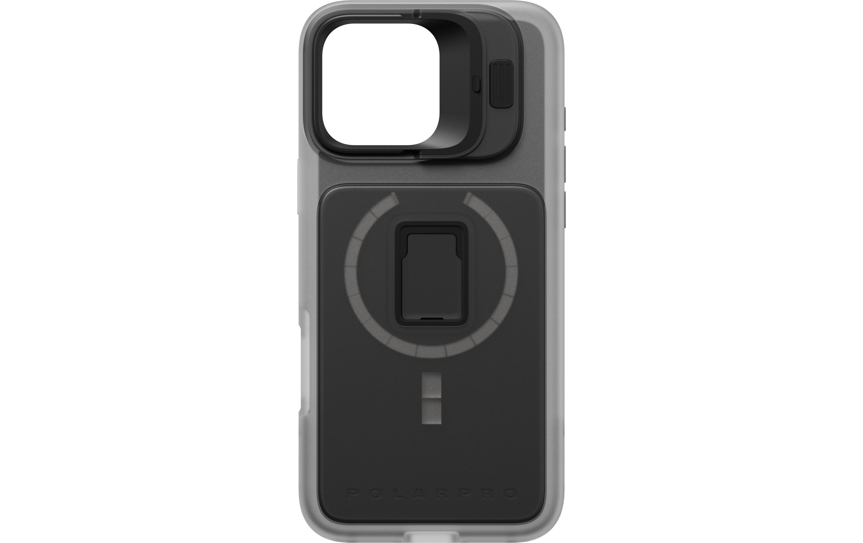 BaseCase – IP16 Max – clear – LiteChaser 16 - TransparentRobuste Hülle für iPhone 16 Pro Max zum Schutz und zur Befestigung von Zubehör