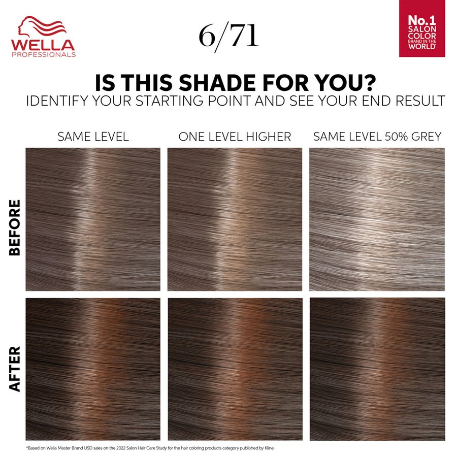 Wella Professionals Color Touch Deep Brown Medium Maple Brown 6/71 130ml
