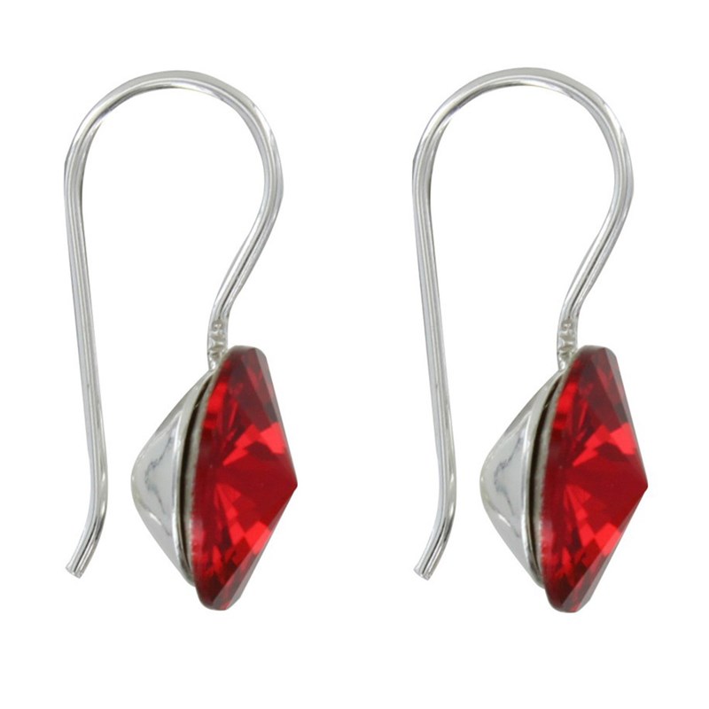 Boucles d'Oreilles Argent Orné de Cristal - Classics