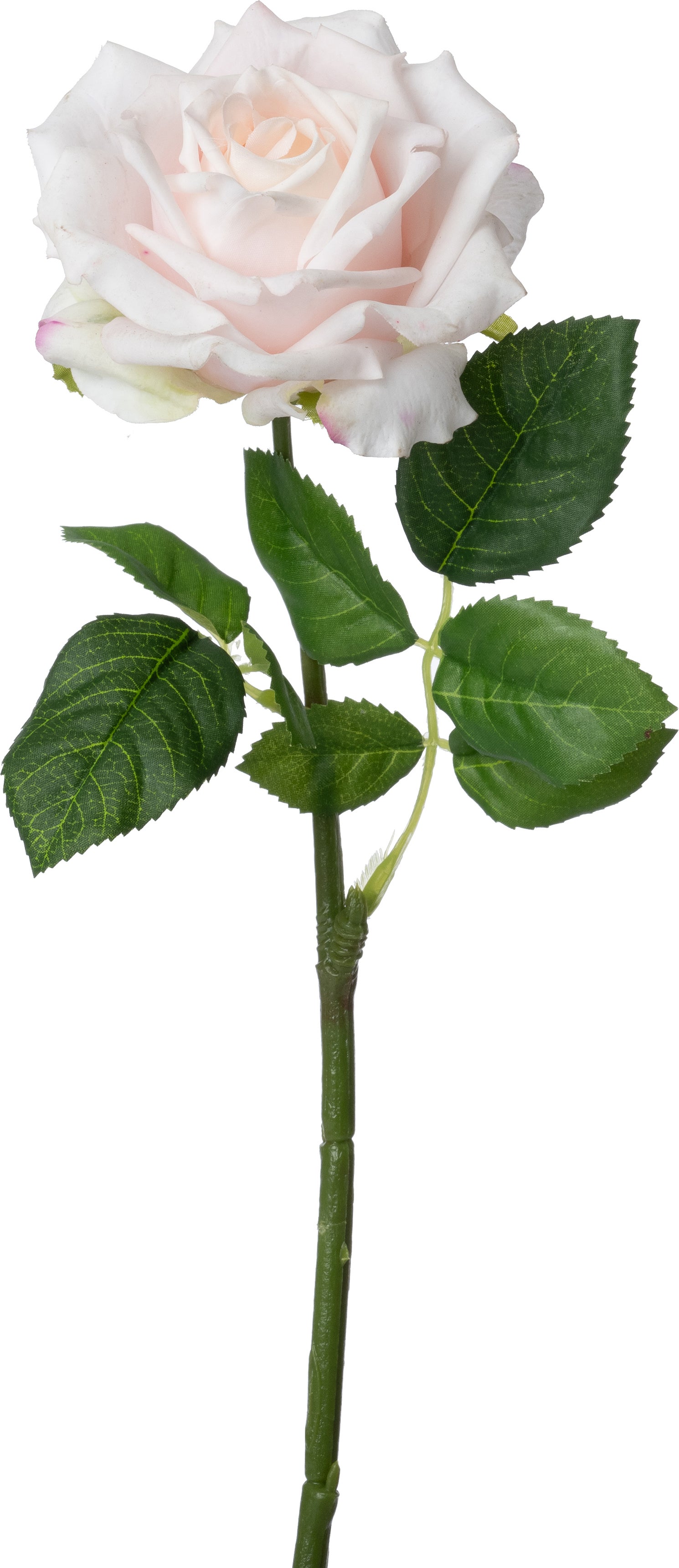 Intratuin kunstbloem Roos lichtroze 43 cm