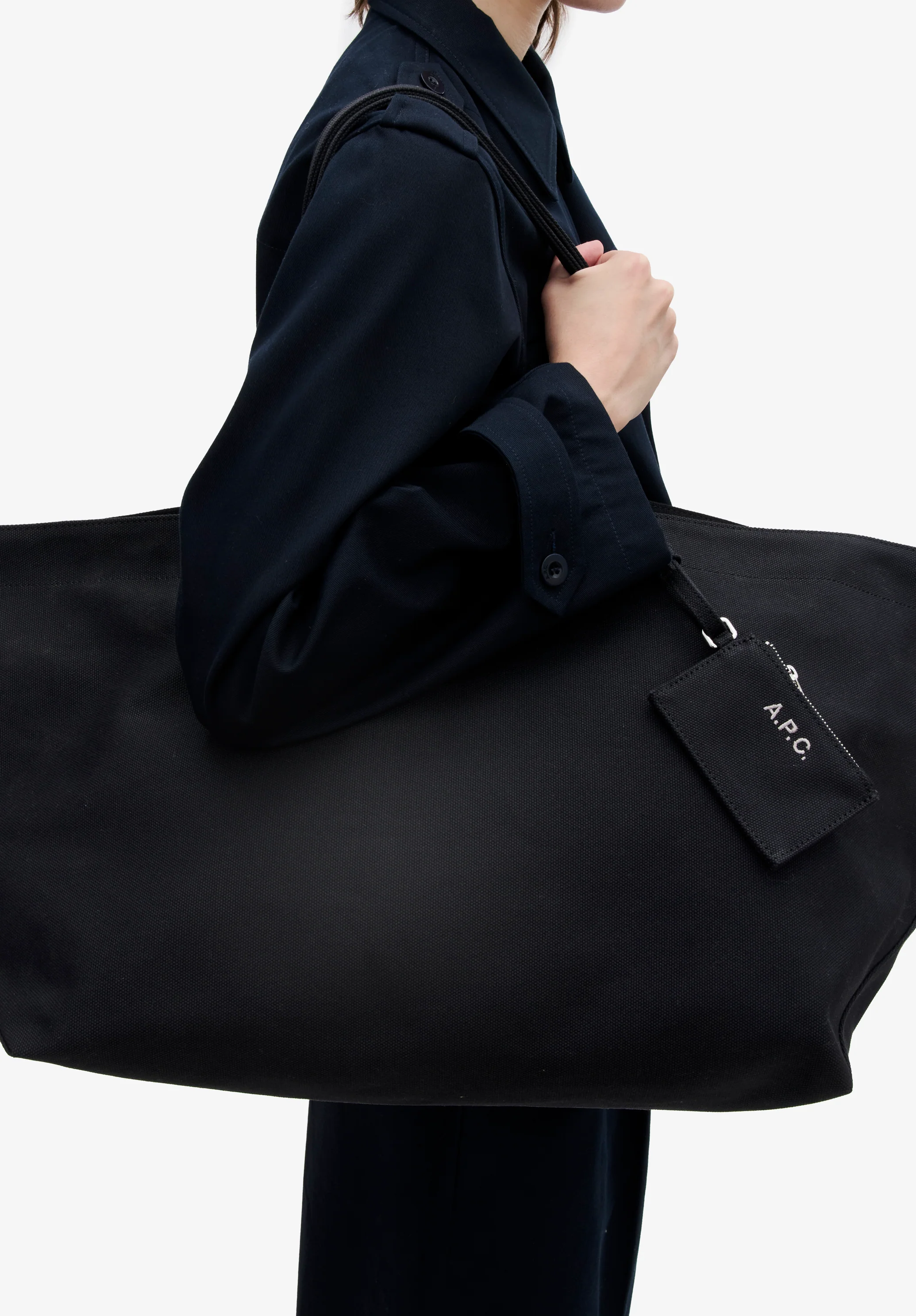 Sac Le Drummer Toile - Noir