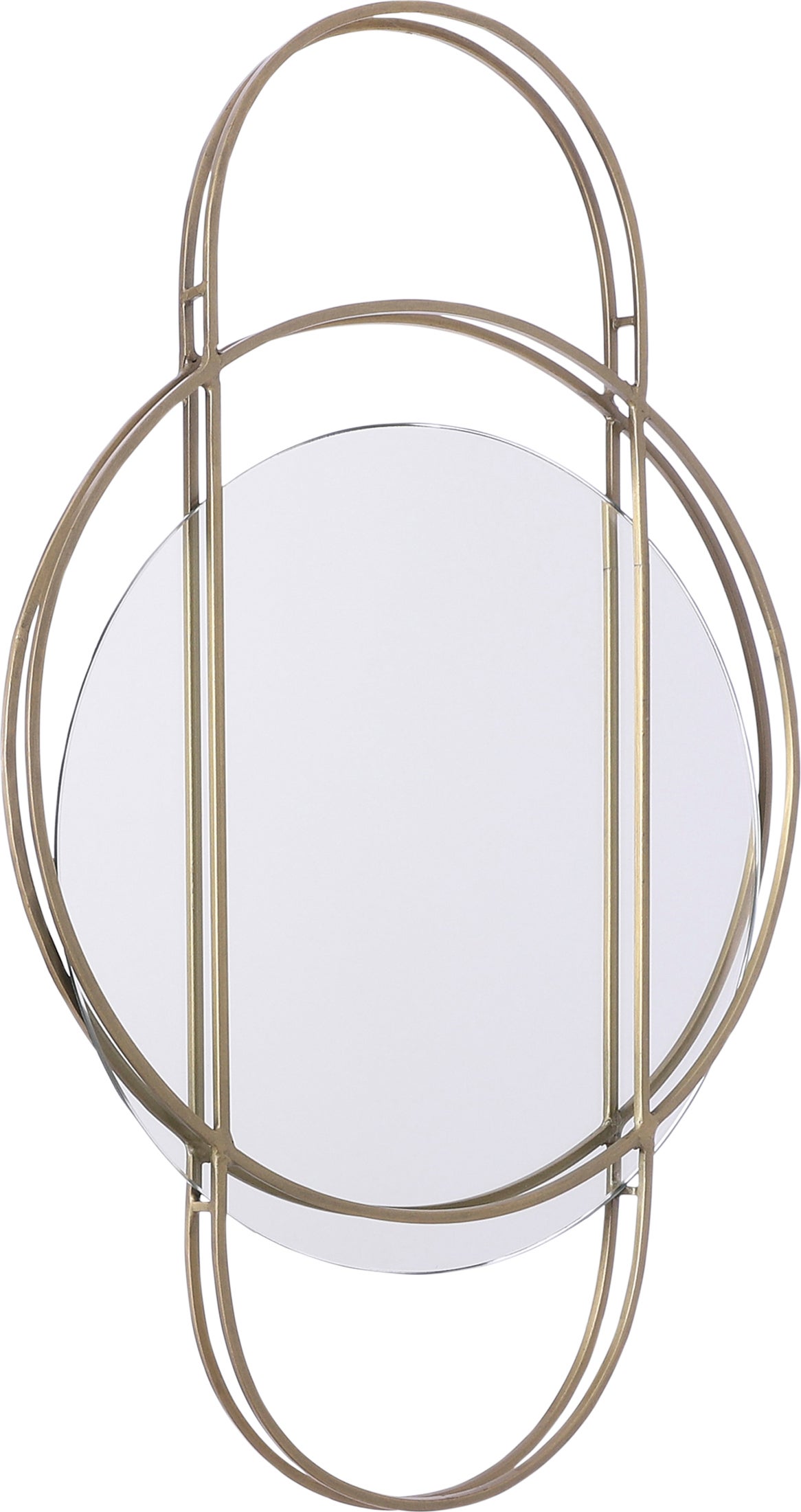 Mica Decorations spiegel Braga goud 28 x 46 x 2 cm