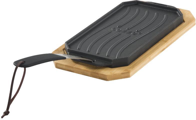Cozze pan met serveerplank 36 x 20 x 3,5 cm