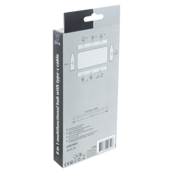 Q-Link 8-in-1 USB-C Hub