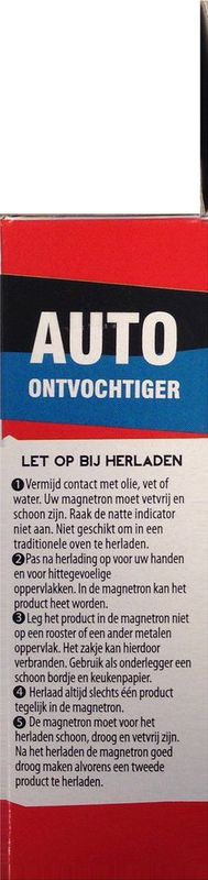 Pingi - Herbruikbare Auto Ontvochtiger - Vocht Indicator - 600 Watt - Efficiënt