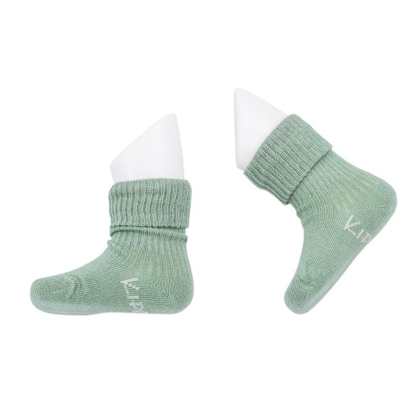 Kipkep Blijf-Sokjes - Prematuur - Pale Green