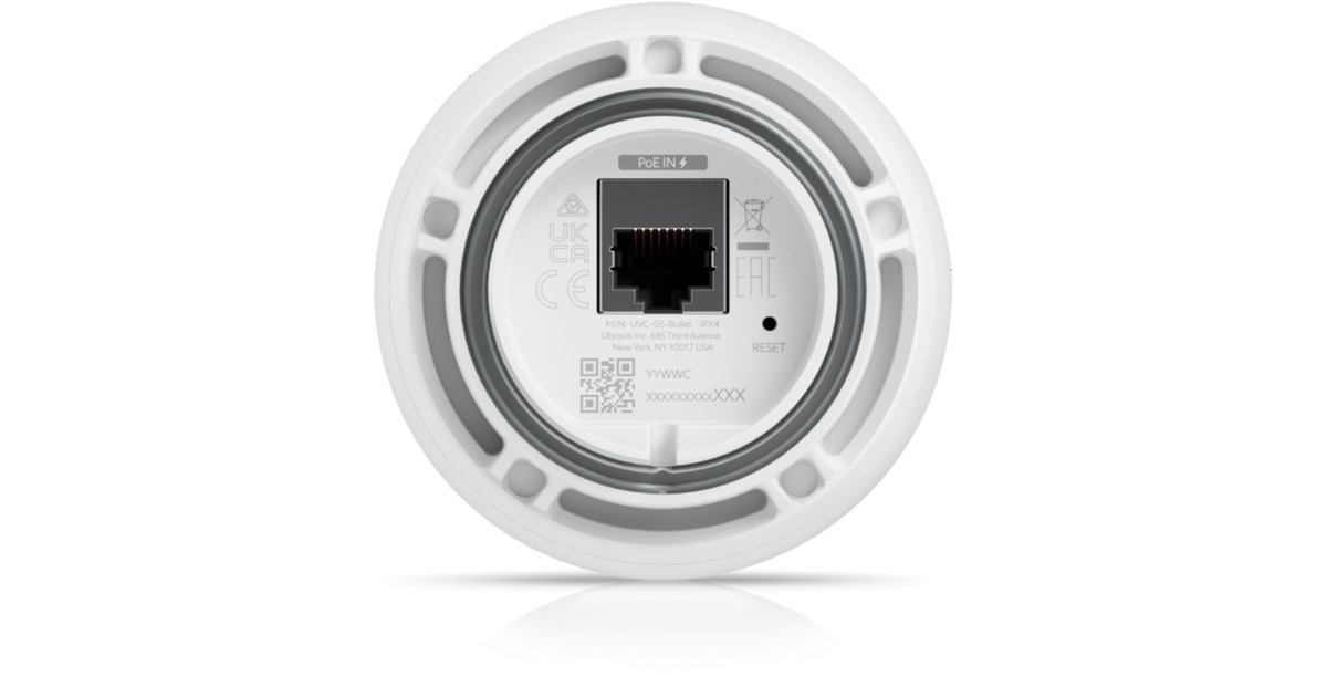 UbiquitiG5 Bullet beveiligingscamera  (Wit, PoE, 3 stuks)