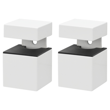 Duraline clip mat wit 2 stuks