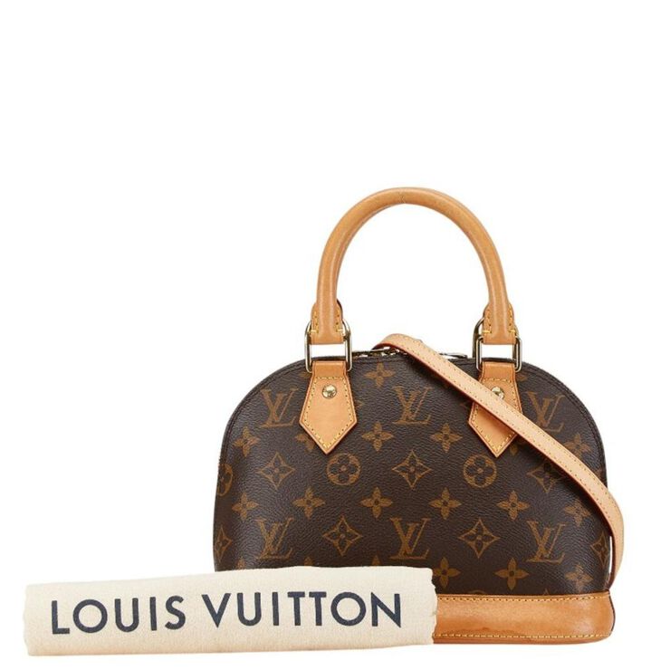 Louis Vuitton Vintage Louis Vuitton Alma Brown