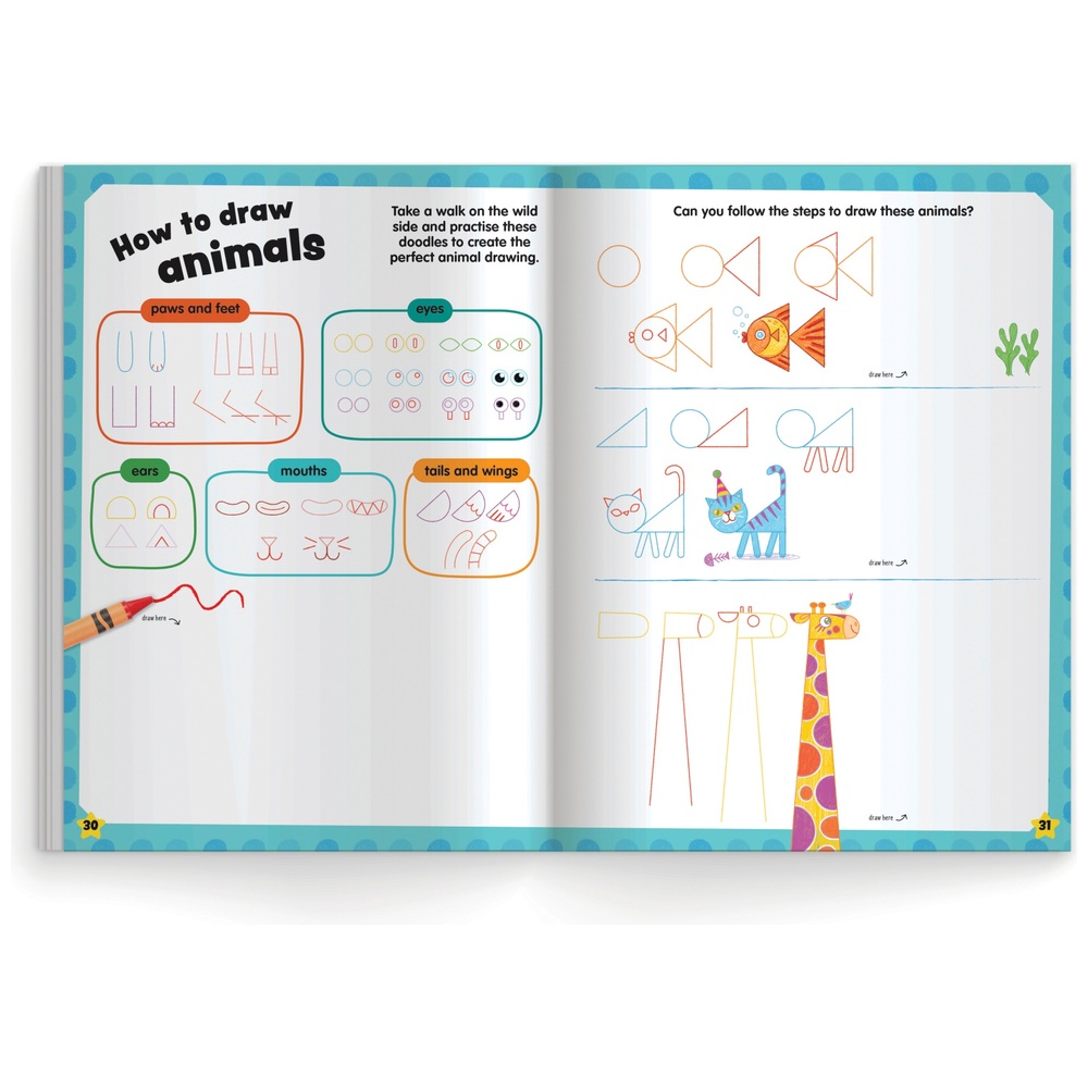 Crayola Kreativ-Spaß-Jahrbuch 2024