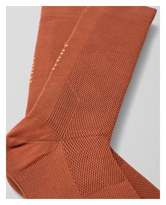 Chaussettes Maap Division Marron / Jaune