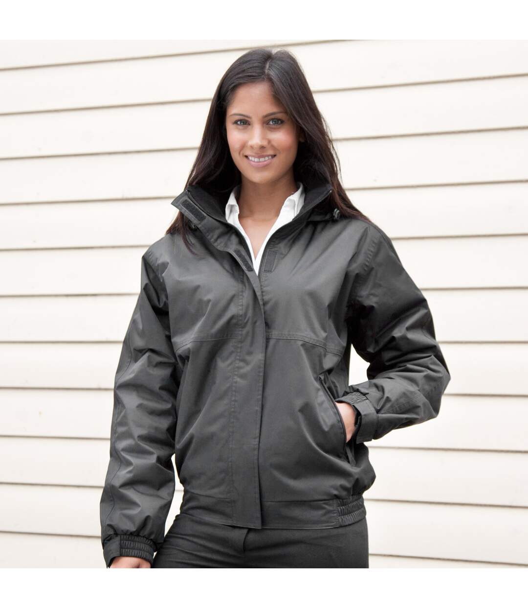 Result Core - Veste imperméable - Femme (Gris) - UTBC913