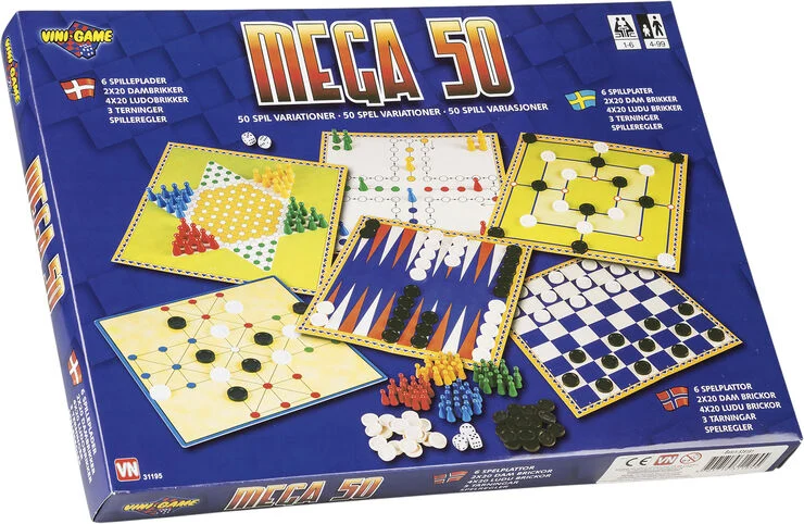 VINI GAME VINI SPILLEMAG. MEGA 50*