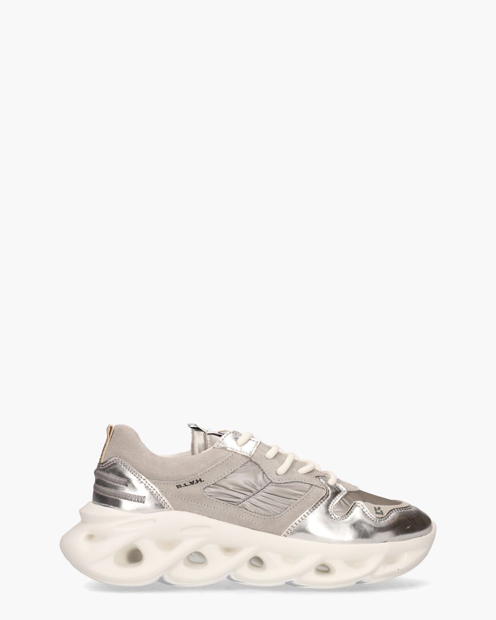 B.L.A.H. Cassandra Beige/Zilver Damessneakers