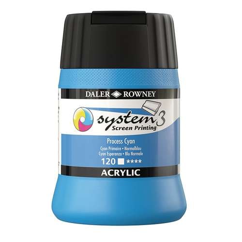 DALER-ROWNEY System 3 Acryl-Siebdruckfarbe