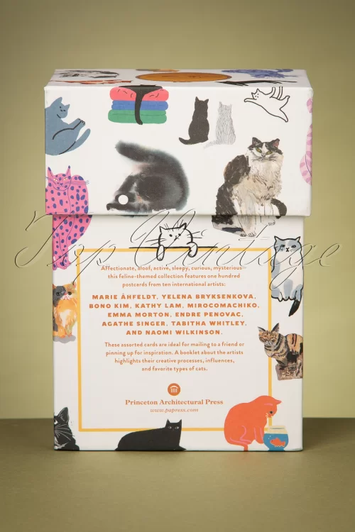 Fashion, Books & More Cat Box 100 ansichtkaarten