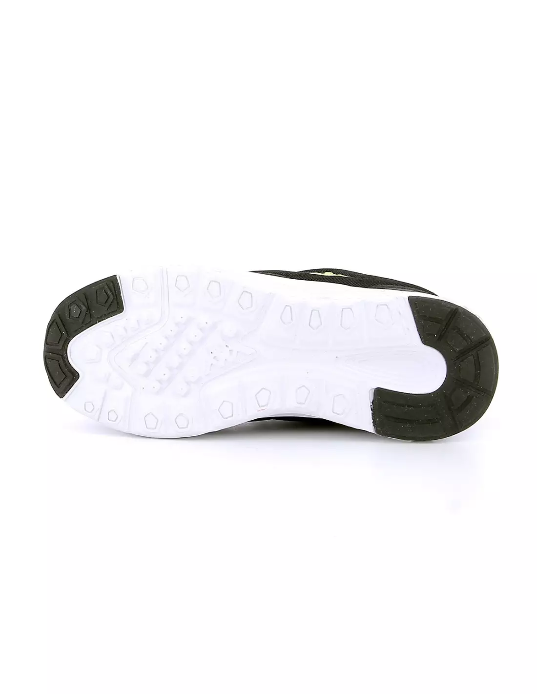 KAPPA DELVIS LACE - Sneakers Blackyellowfluo