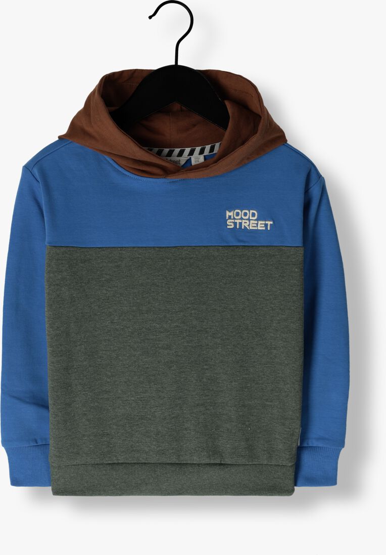 MOODSTREET multi moodstreet trui colorblock hoody