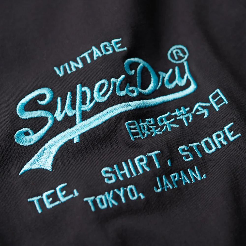 Superdry T-shirt Noir Homme Superdry Neon Vl