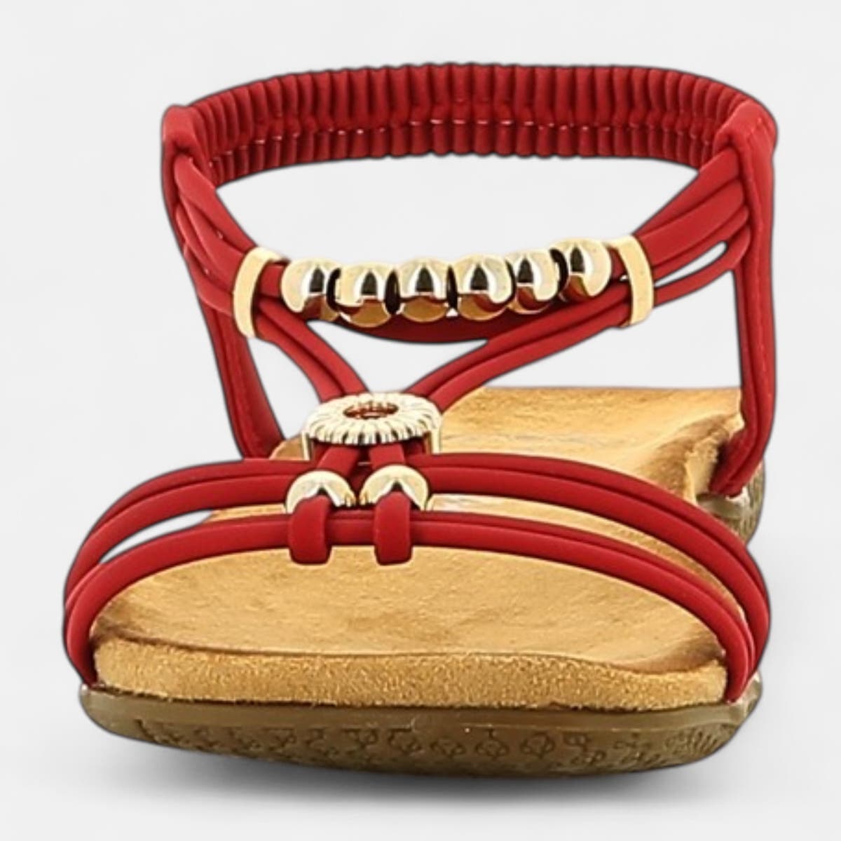 Sandales Femme rouge