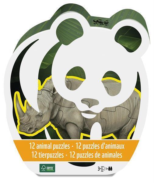 WWF - 12 Tierpuzzles (Puzzle)