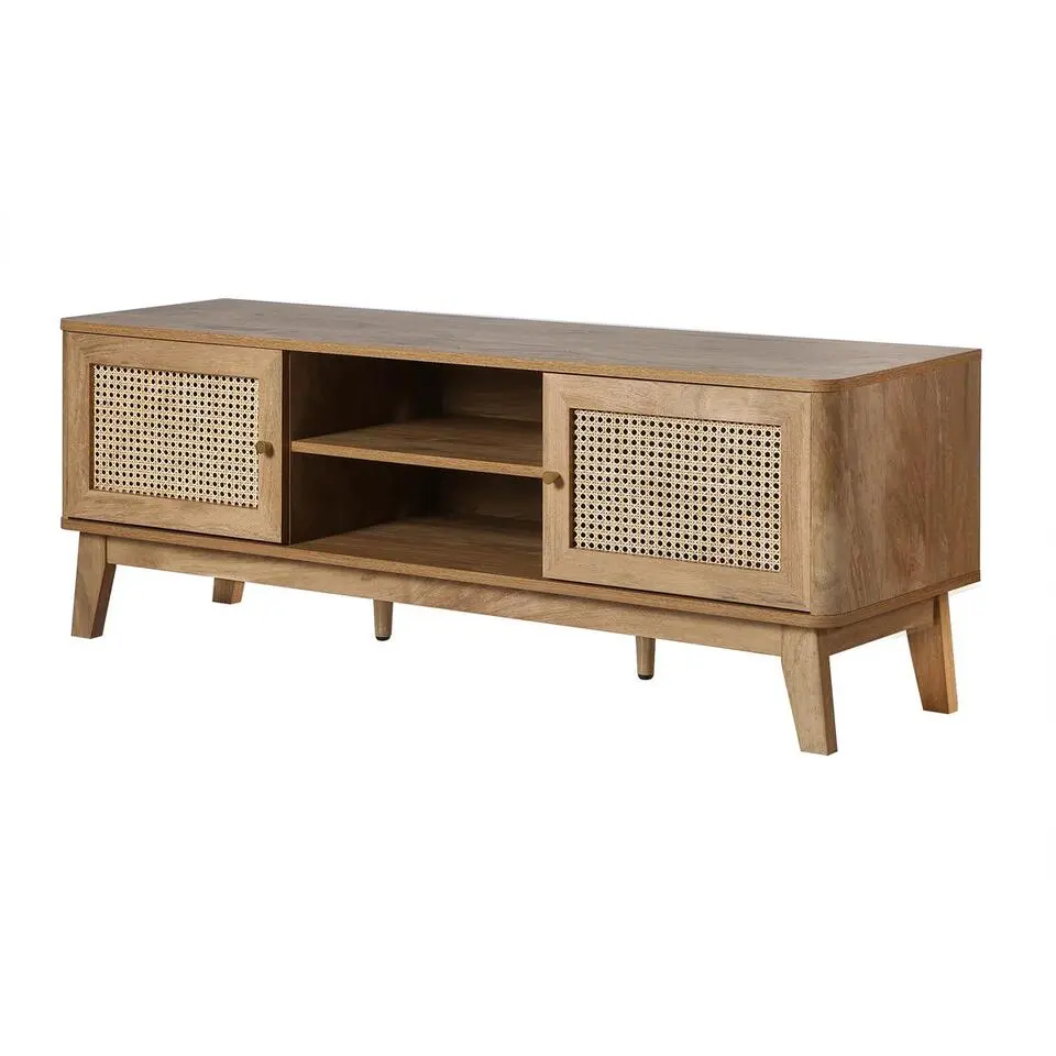 CALICOSY - TV-Meubel PALMO - Licht hout - 49x140x39 cm