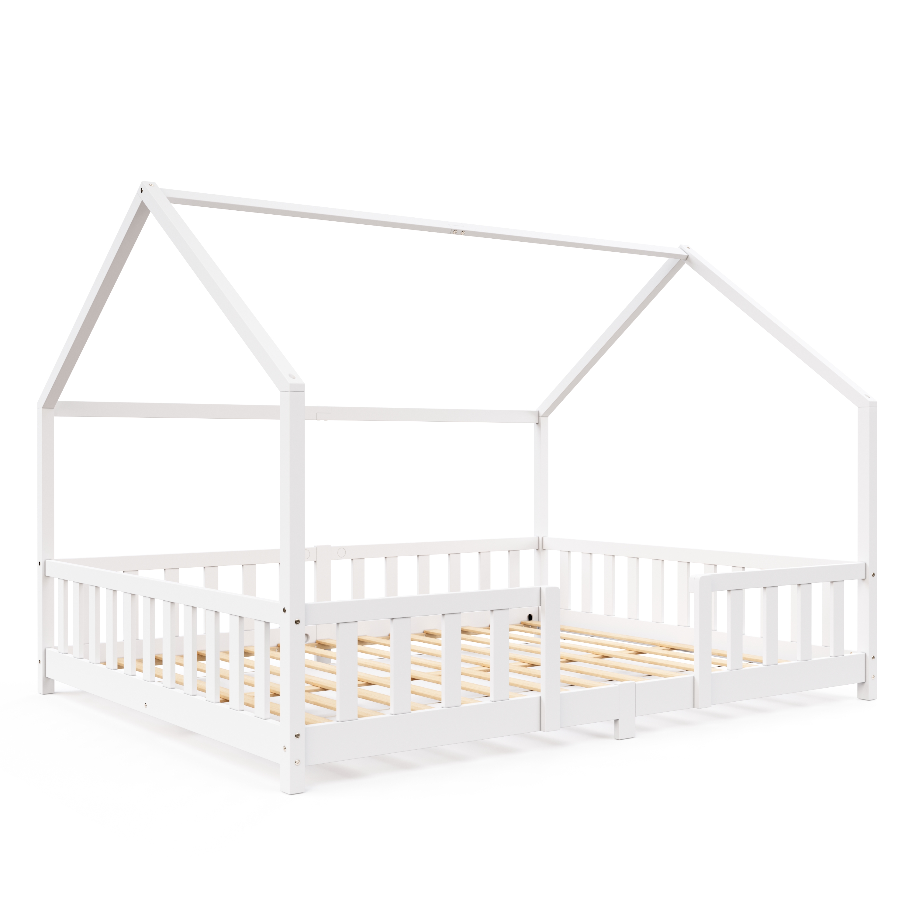 Kinderbett MAISON 160 x 200 cm weiss