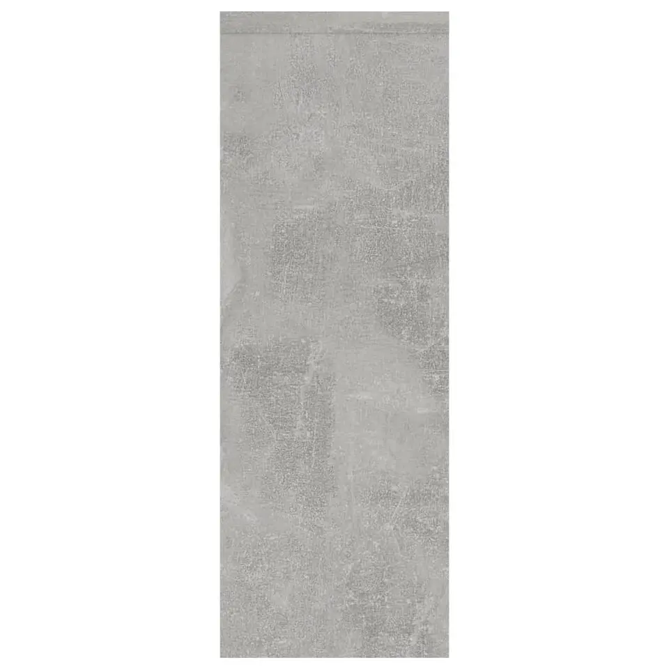 vidaXL - Plank - Grijs - Bewerkt hout