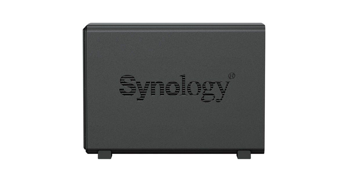 SynologyDiskStation DS124 nas  (Zwart, USB-A 3.2 (5 Gbit/s))