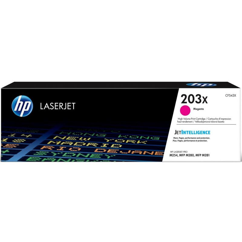 HP 203X (CF543X) Toner, magenta