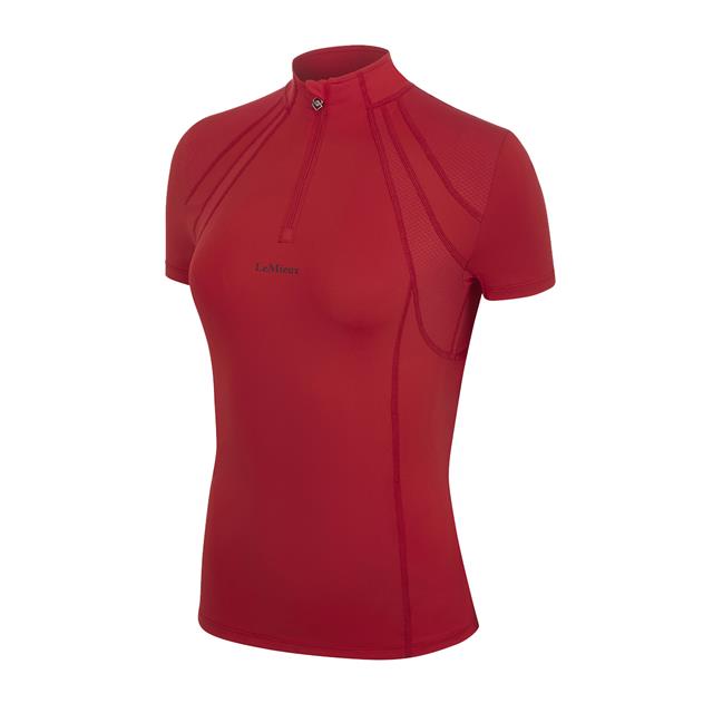 Trainingsshirt LeMieux Mia Mesh Baselayer Rood