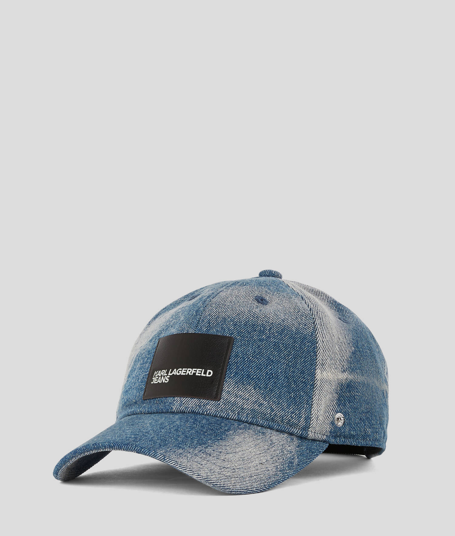 CASQUETTE EN DENIM DÉLAVÉ - Denim blanchi
