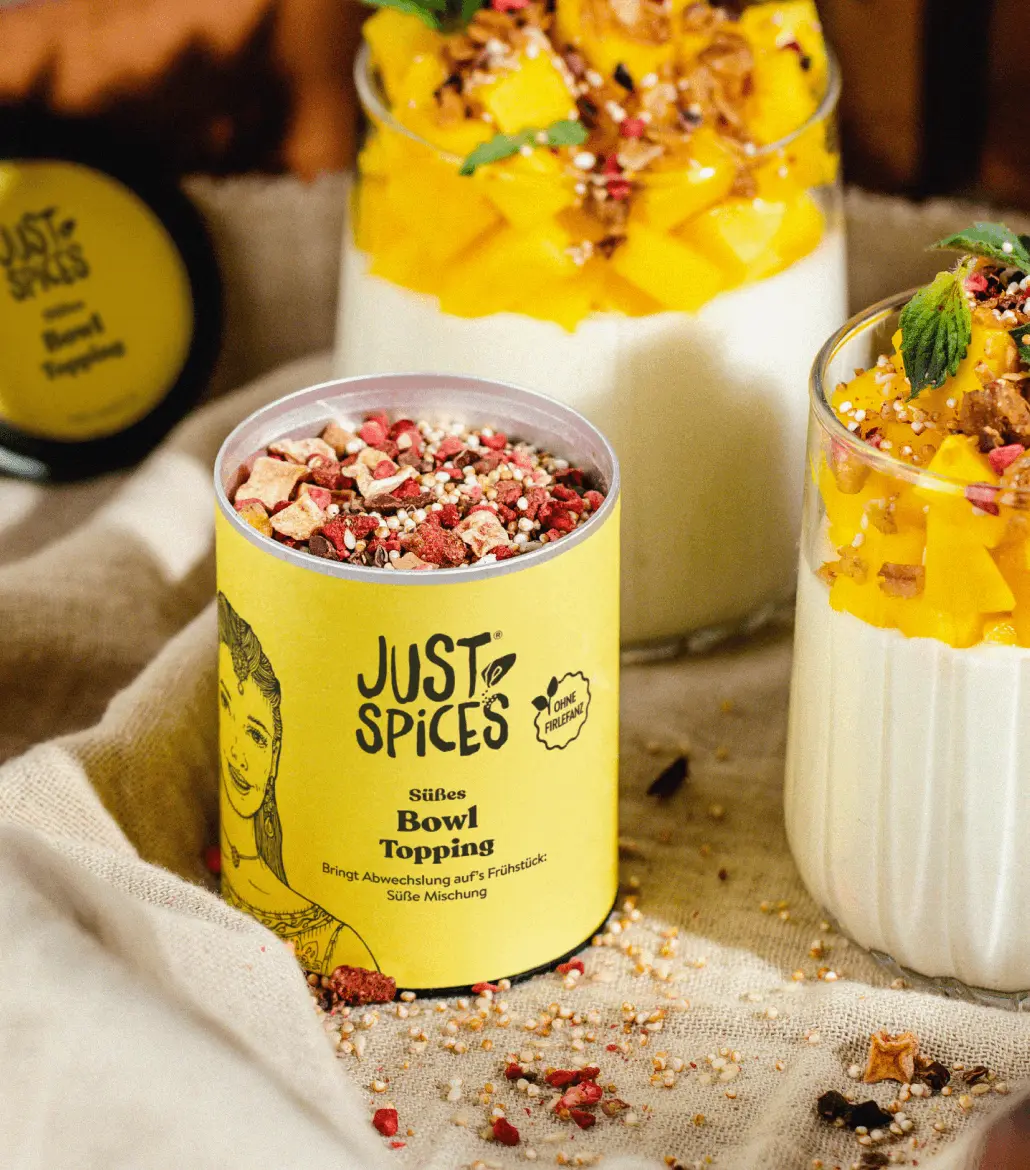 Süßes Bowl Topping