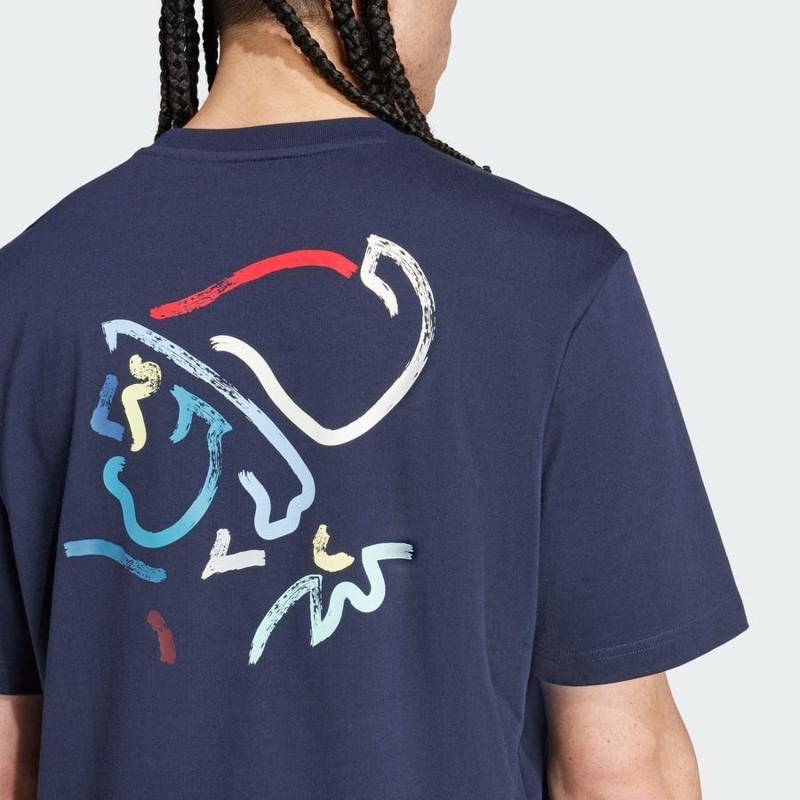 Adidas Original T-shirt graphique Ajax Amsterdam Seasonal