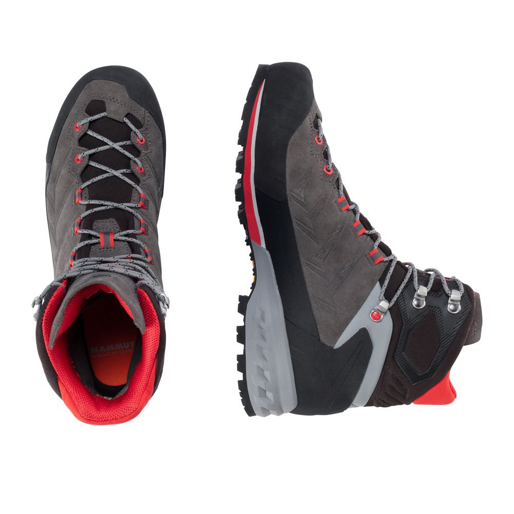 Mammut KENTO TOUR HIGH GTX - Chaussures de randonné Homme dark titanium-dark spicy
