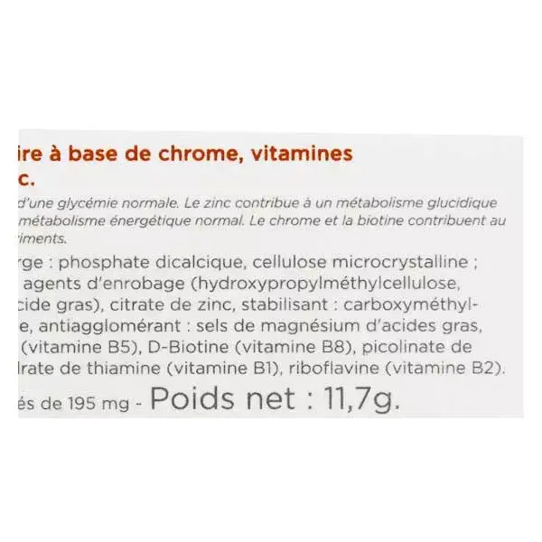 Inovance Chromium 60 comprimés