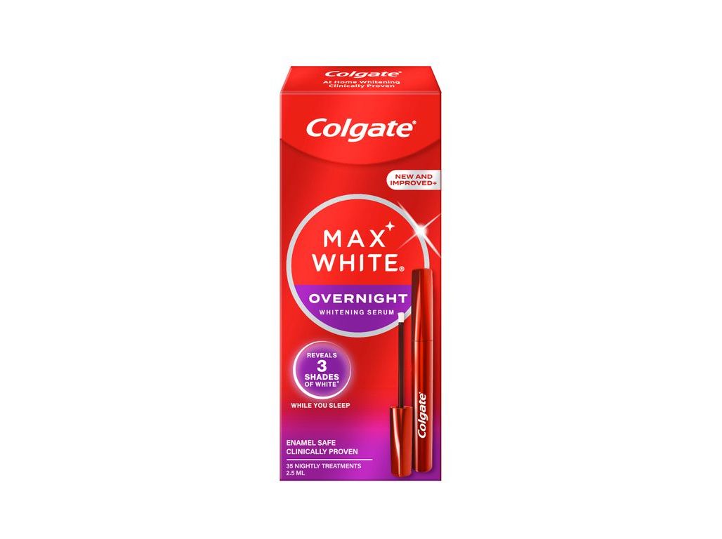 BRANQUEADOR NOTURNO COLGATE MAX WHITE SERUM