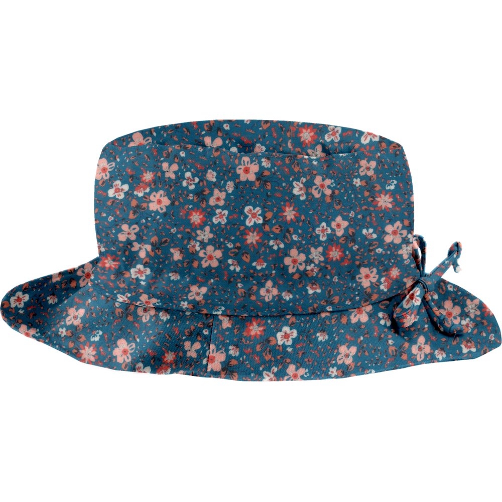 Chapeau Pluie Ajustable Femme T3 Fleuri Nude Ardoise