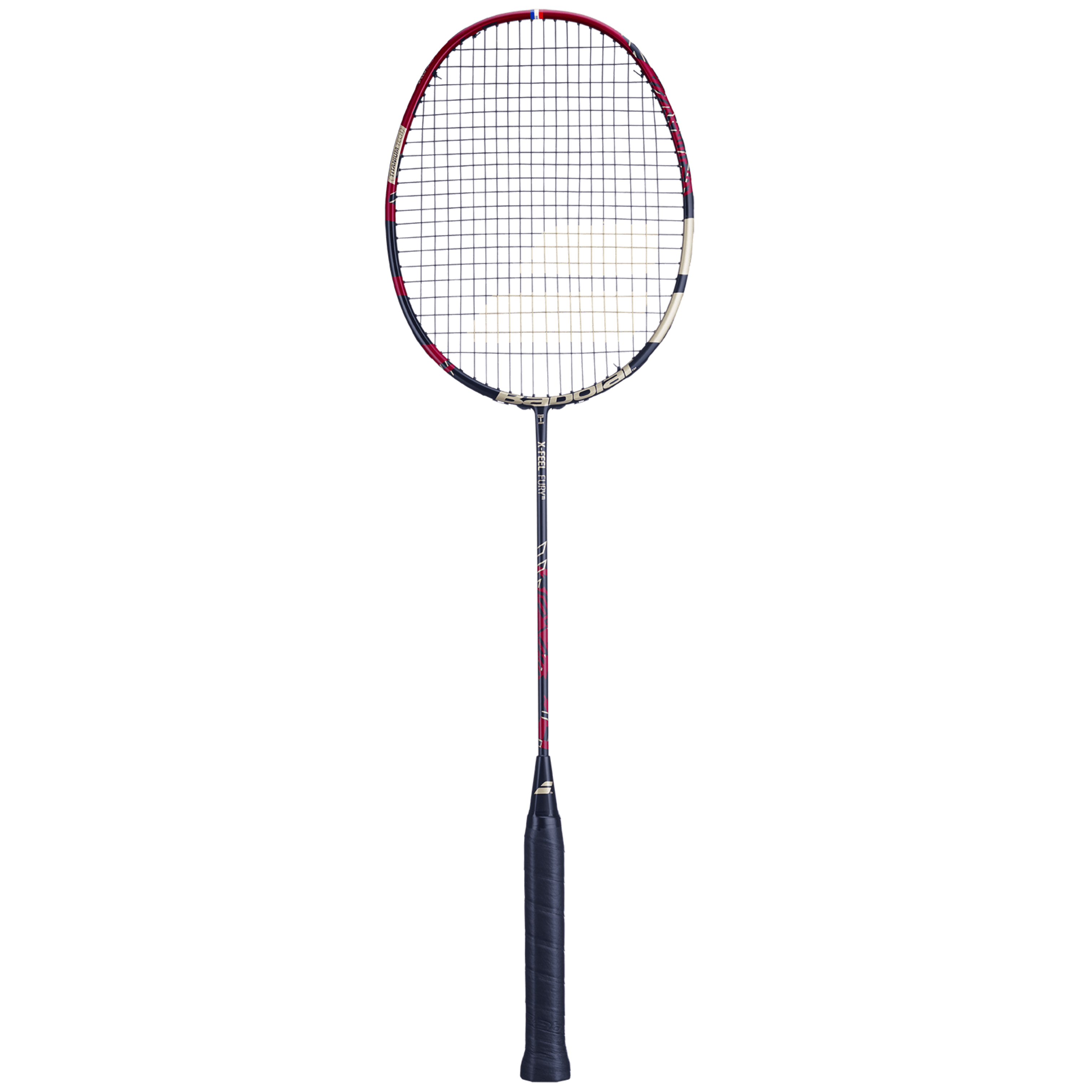 X-Feel Fury Ti Bespannt Rot