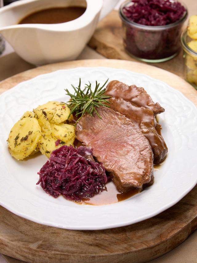 Rinderbäckchen in Pinot Noir Soße, 900 g