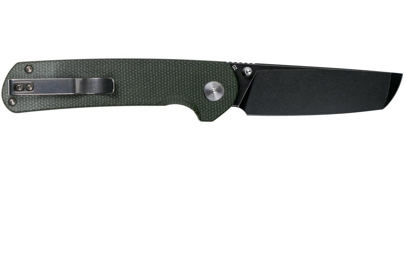 Bestech Sledgehammer BG31B-2 Green Micarta, Black Stonewashed zakmes