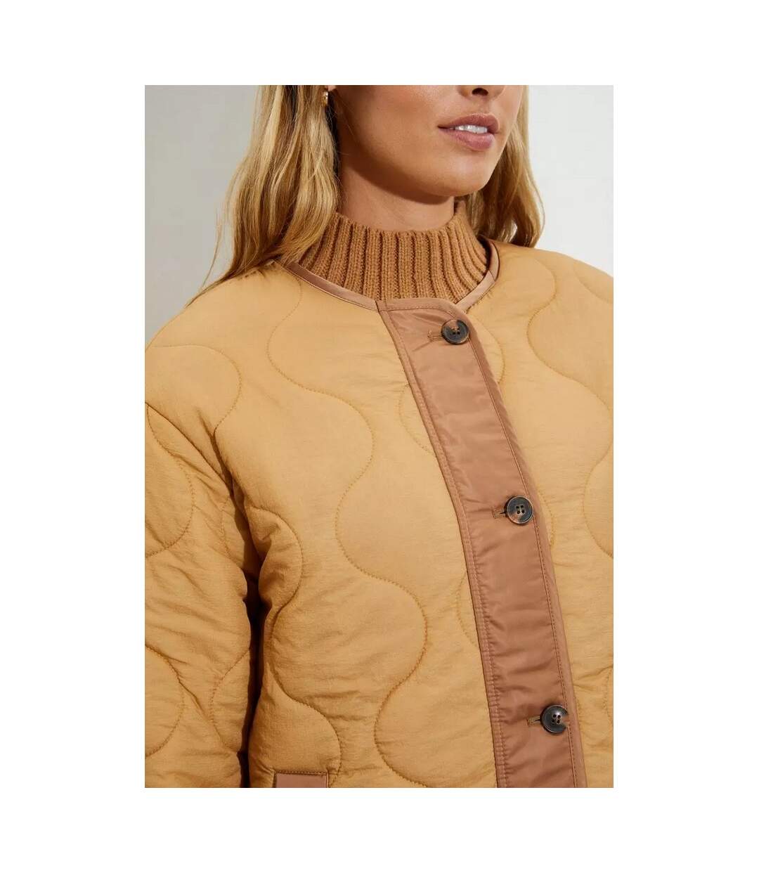 Dorothy Perkins - Doudoune matelassée - Femme (Brun-beige) - UTDP606