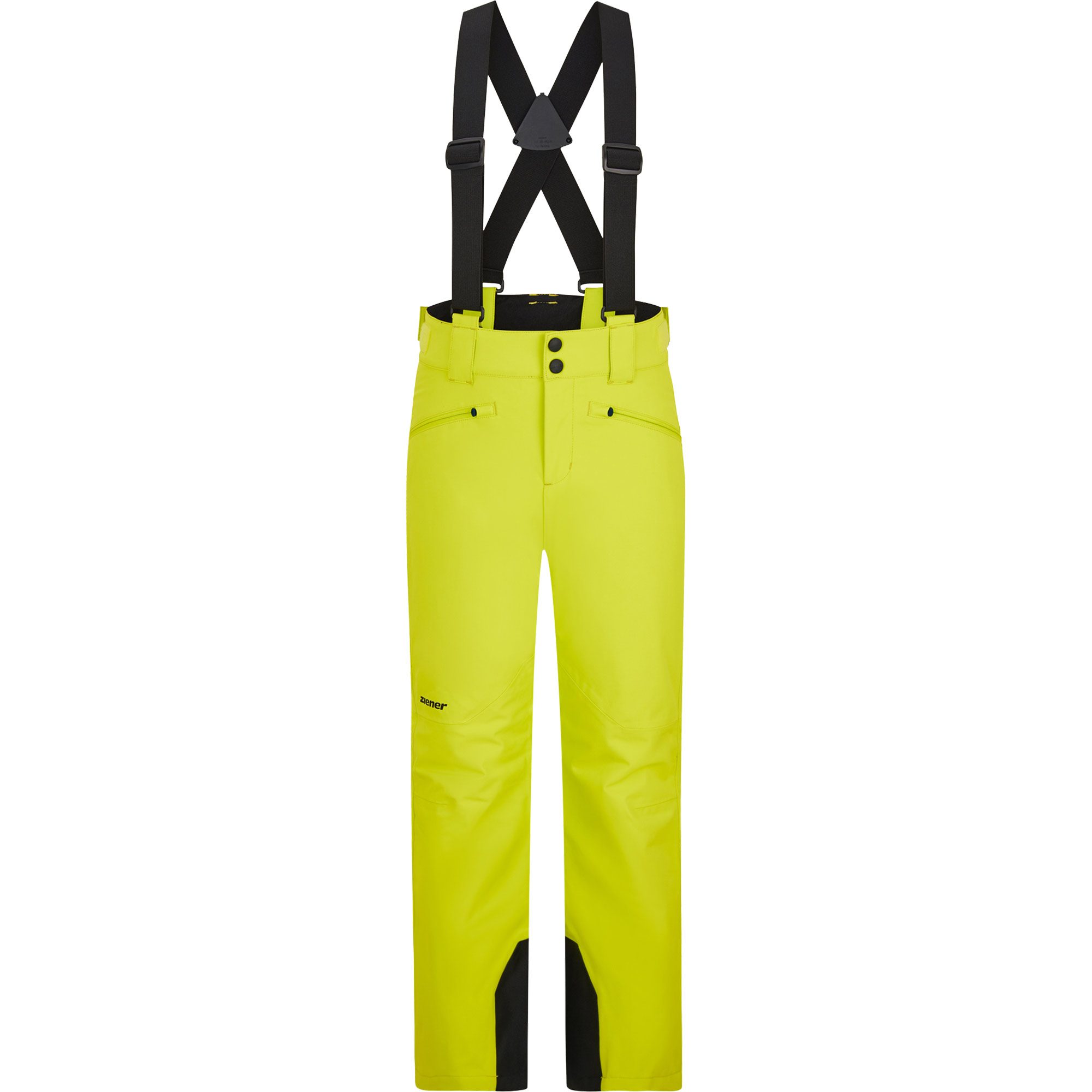Ziener Axi Junior Skihose Jungen bitter lemon