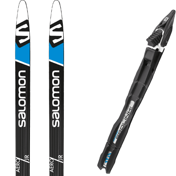 Pack ski de fond SALOMON AERO GRIP JUNIOR + Fix