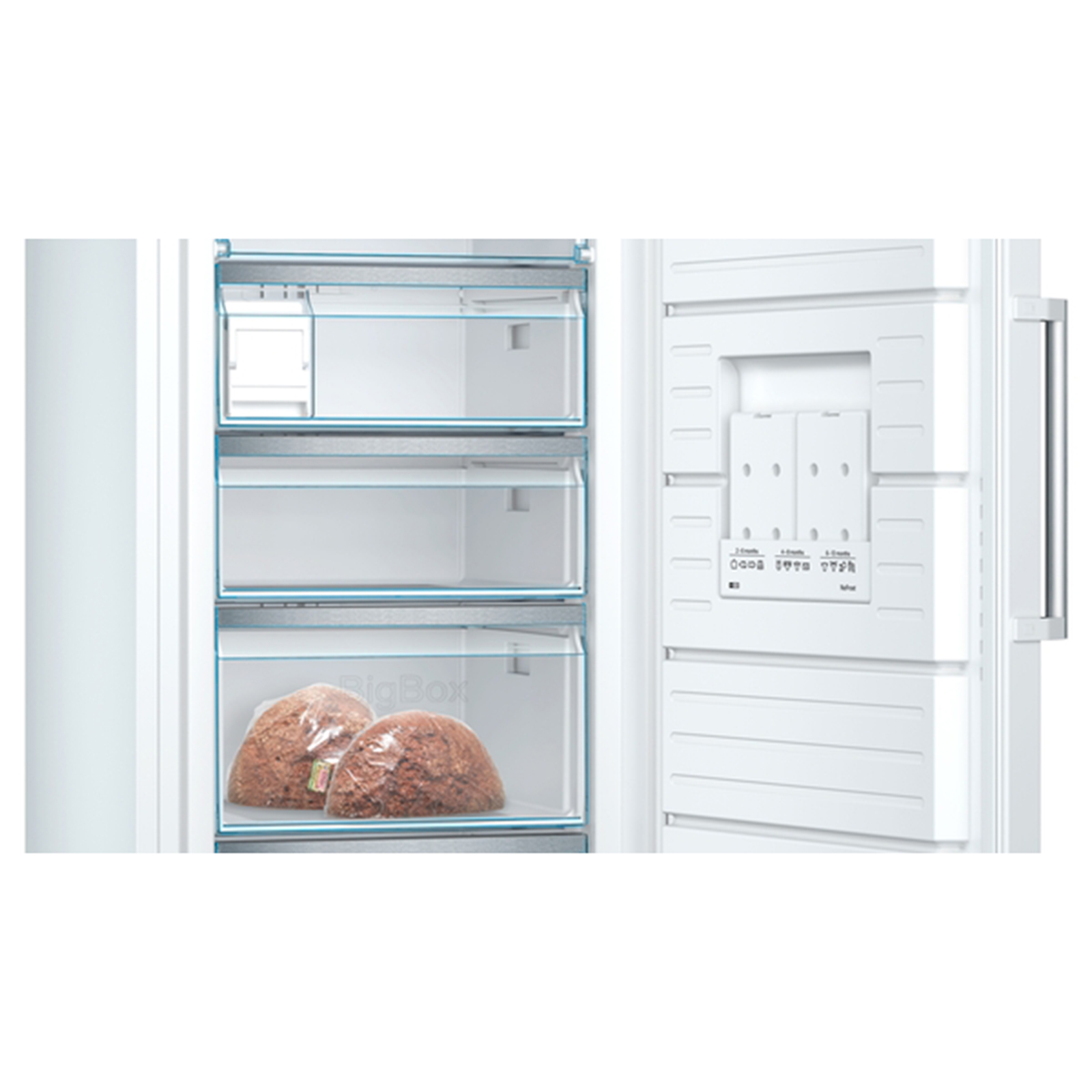 BOSCH Gefrierschrank GSN54AWDV - weiß - D