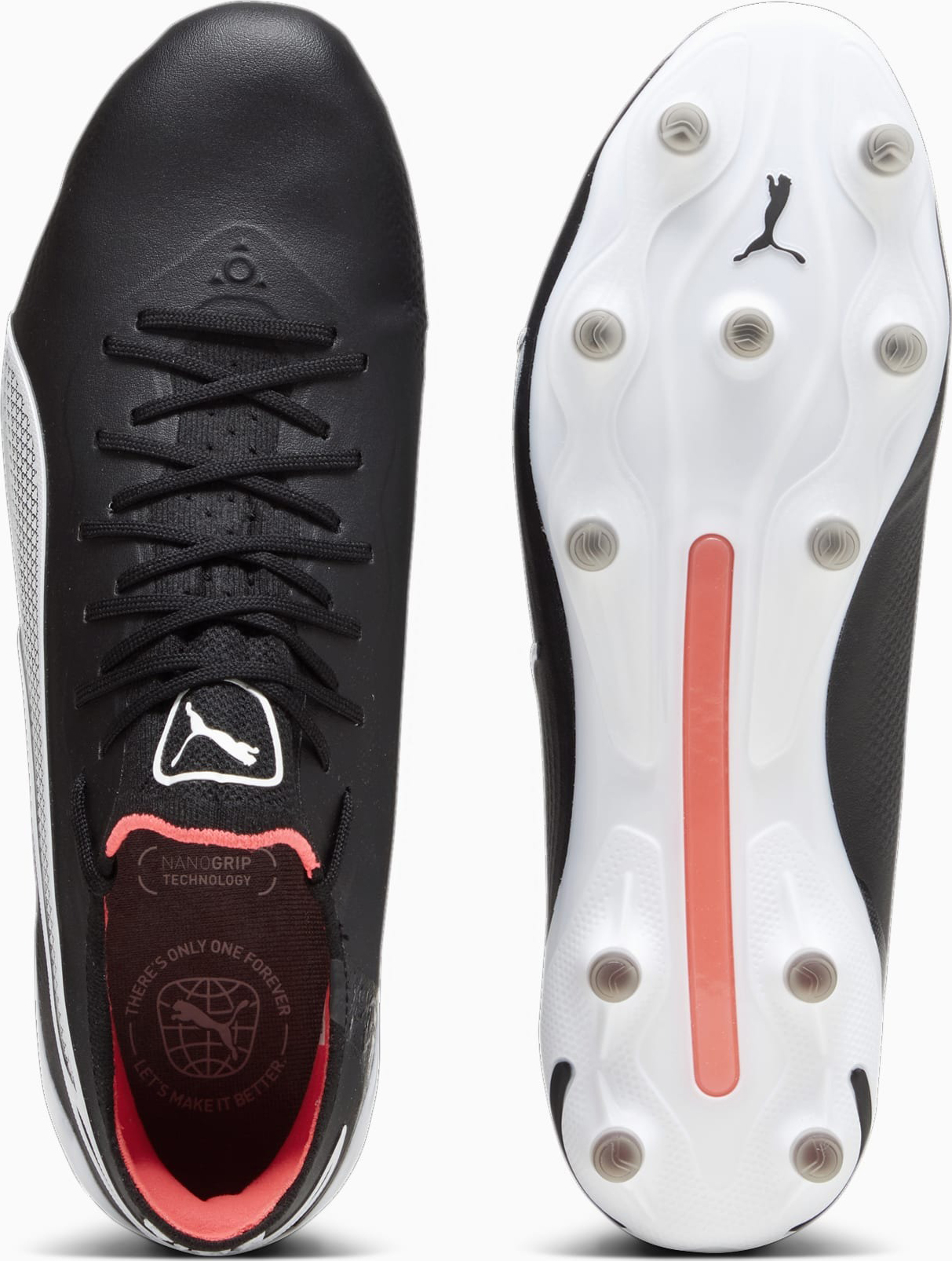 King Ultimate FG/AG PUMA Black/PUMA White/Fire Orchid