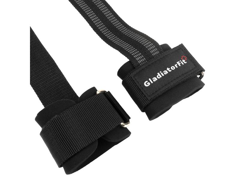 Gladiatorfit Hebebänder/Zugbänder Lifting Straps 2er-Pack Hebegurte