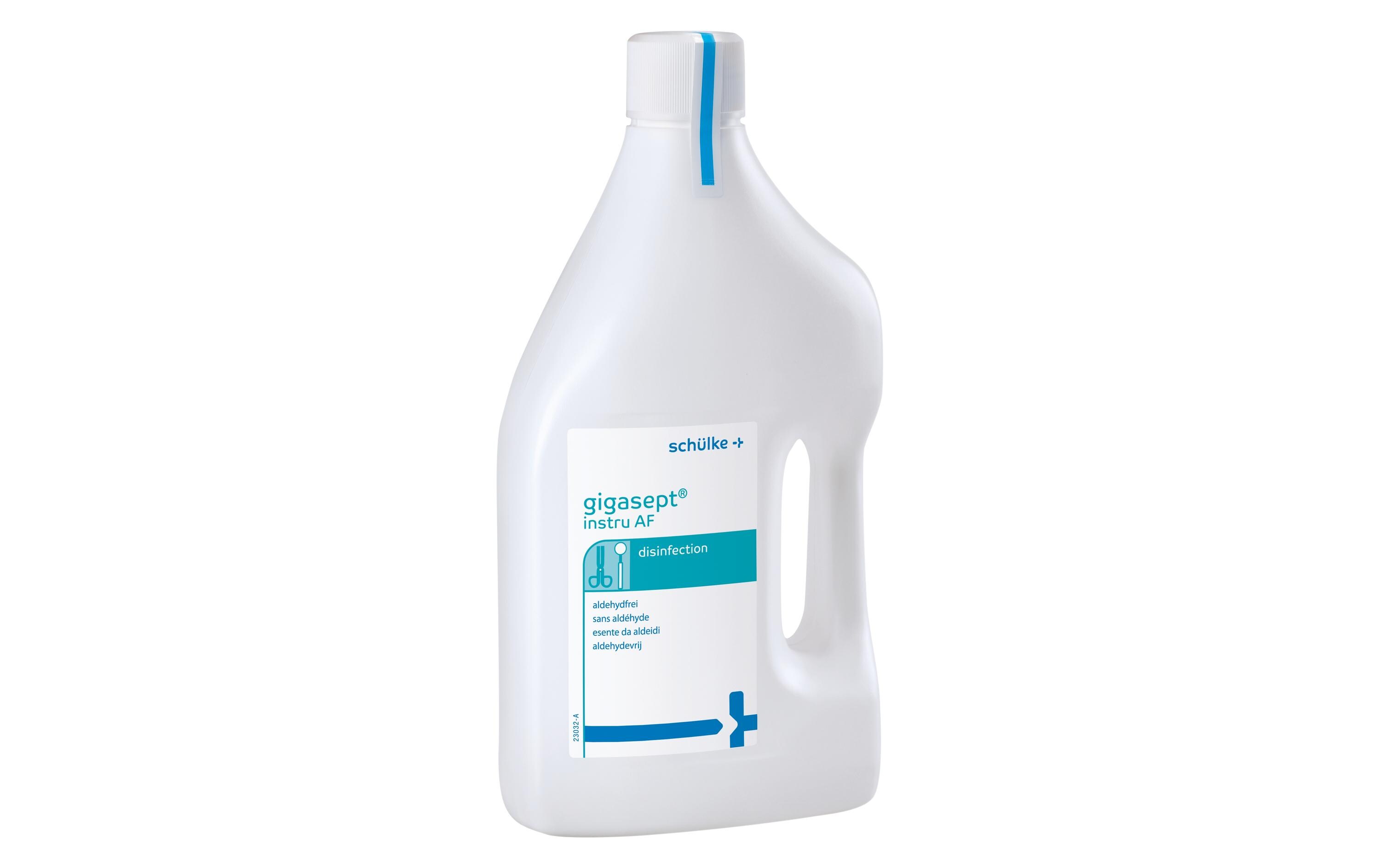 Desinfektionsmittel Gigasept Instru AF 2 lInstrumentendesinfektionsmittel zur Desinfektion und Reinigung von chirurgischen Instrumenten(ausgenommen flexible Endoskope)