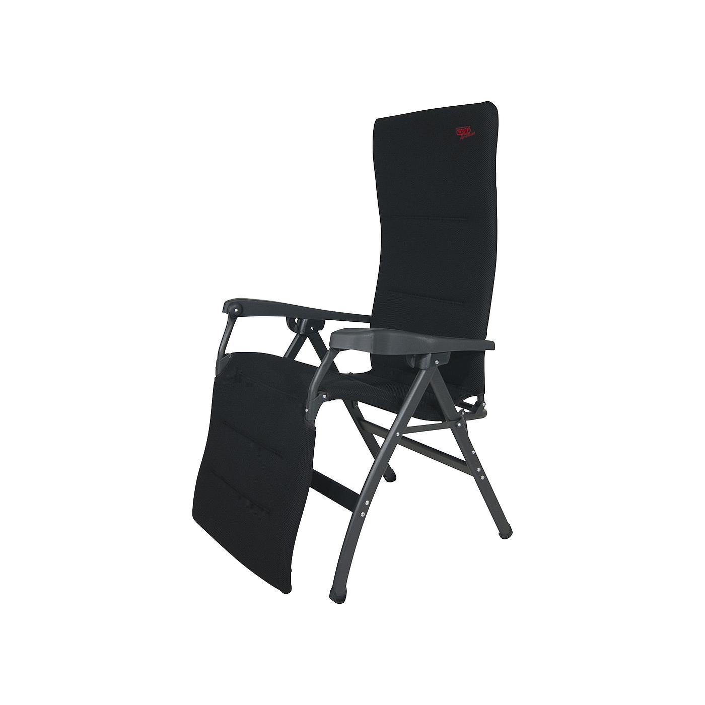 Crespo AP-242 Air-Deluxe Black ergonomisch relaxstoel